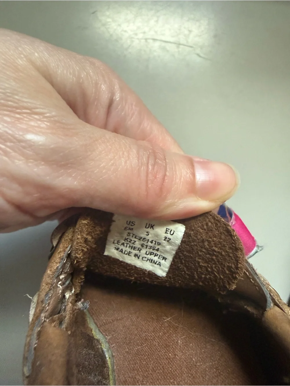 Sperry Kids Tan Brown Leather Boat Shoes